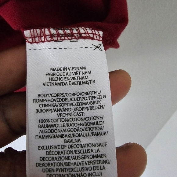 Ralph Lauren T Shirt Men’s Sz L  Red Slim Fit Logo Crew Neck Normcore Casual - Picture 8 of 9